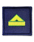 Parche de Divisa para Prenda Deportiva, Ejército del Aire. Cabo Mayor, OR-5