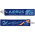 Llavero de tela Técnico Airbus Azul
