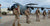 Militares del Ejército del Aire abordando avion Airbus A400M