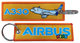 Llaveros Airbus Kids bordados