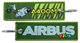 Llaveros Airbus Kids bordados