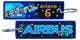 Llaveros Airbus Kids bordados