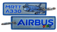 Llaveros Airbus Kids bordados