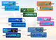 Llaveros Airbus Kids bordados