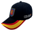 Gorra Policía Nacional, UIP Uinidad de Intervencion Policial, Negro, con Escudo Bordado y Bandera Española