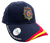 Gorra Policía Nacional España Color Azul, Bordada 100%, medidas ajustables
