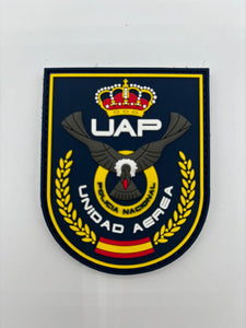 Parche CNP UAP(Unidad Aérea) Rubber Cuerpo Nacional de Policia Navy