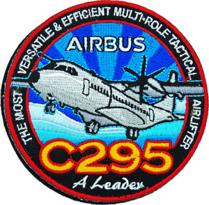 Parche de tela AIRBUS C295 A Leader