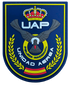 Parche CNP UAP(Unidad Aérea) Rubber Cuerpo Nacional de Policia Navy 9 Cm Velcro