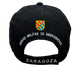 Gorra Militar UME (Unidad Militar de Emergencia) del Biem IV, Zaragoza, Color Negro con Emblema Bordado
