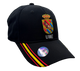Gorra Militar UME (Unidad Militar de Emergencia) del Biem IV, Zaragoza, Color Negro con Emblema Bordado