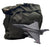 Bolsa de Vuelo Militar, Porta Cascos para Pilotos de Combate, Nylon Resistente, Color Verde Oliva, con Cremallera y Correa Ajustable