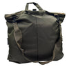 Bolsa de vuelo para piloto militar verde oliva con avión de combate Rafale