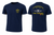 Camiseta C16 Typhoon Eurofighter del Ejército del Aire español con bandera de España y avión de combate