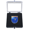 Distintivo de Función de Seguridad Ciudadana de la Policía Nacional en estuche de presentación