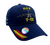 Gorra azul marino Ala 31 T-23 del Ejército del Aire y del Espacio con A400M y bandera de España, vista frontal