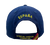 Parte trasera de gorra Ala 31 T-23 azul marino con bordado España y lema Lo que sea, donde sea y cuando sea