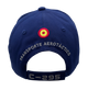 Gorra bordada ALA 35 con avión C-295 del Ejército del Aire y del Espacio en color azul marino