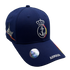 Gorra Armada Española Azul Marino Bordada con Escudo, Buque y Bandera de España
