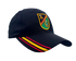 Gorra BOEL Negra Bordada | Escudo Militar y Bandera de España
