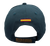 Gorra GEAS Guardia Civil bordada en color negro vista frontal con escudo del Grupo Especial de Actividades Subacuáticas.