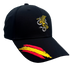 Gorra GEO Policía Nacional Negra Bordada | Grupo Especial de Operaciones | Bandera de España