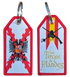Llavero Bordado Tercios de Flandes – Cruz de Borgoña y Águila Imperial
