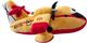Peluche de avión anti-incendios español 43 Grupo vista lateral derecha