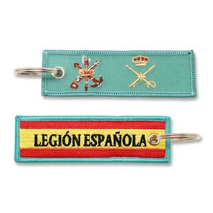 Llavero de tela, Graduación Legión Española, General de Brigada, OF-6
