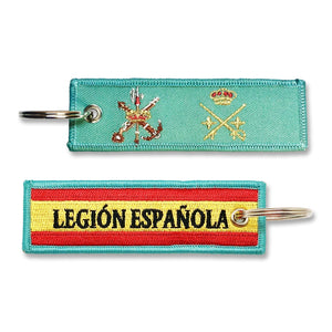 Llavero de tela, Graduación Legión Española, General de División, OF-7