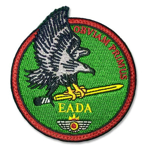 Parche EADA Escuadrón de Apoyo al Despliegue Aéreo, Obviam Primus, Color original parche bordado redondo de gran calidad ejército del aire