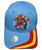 Gorra Patrulla Acrobática de Paracaidismo del Ejército del Aire PAPEA Azul Claro por arriba