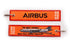 Llavero de tela Airbus A330 MRTT Naranja