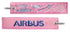 Llavero de tela Airbus Comercial Rosa
