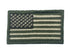 Parche Bandera Estadounidense de Velcro Verde Oliva
