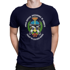 Camiseta Unidad Especial Buceadores de Combate Fuerza de Guerra Naval, Navy