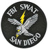 Parche Bordado FBI SWAT San Diego