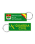 Llavero de tela Protección de la Naturaleza Guardia Civil Verde Cursos
