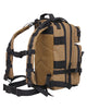 Mochila Táctica Cordura 600D Mediana Coyote y Negro 25L