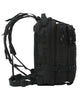 Mochila Táctica Cordura 600D Mediana Negra 25L