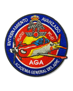 Parche AGA Pilatus Academia General del Aire Entrenamiento Avanzado