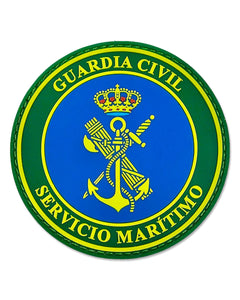 Parche Guardia Civil Servicio Marítimo, de Rubber con Velcro