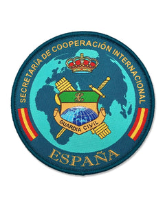 Parche Secretaría de Cooperación Internacional, Guardia Civil Tejido