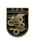 Pin GEO Grupo Especial de Operaciones de la Policía Nacional de Metal